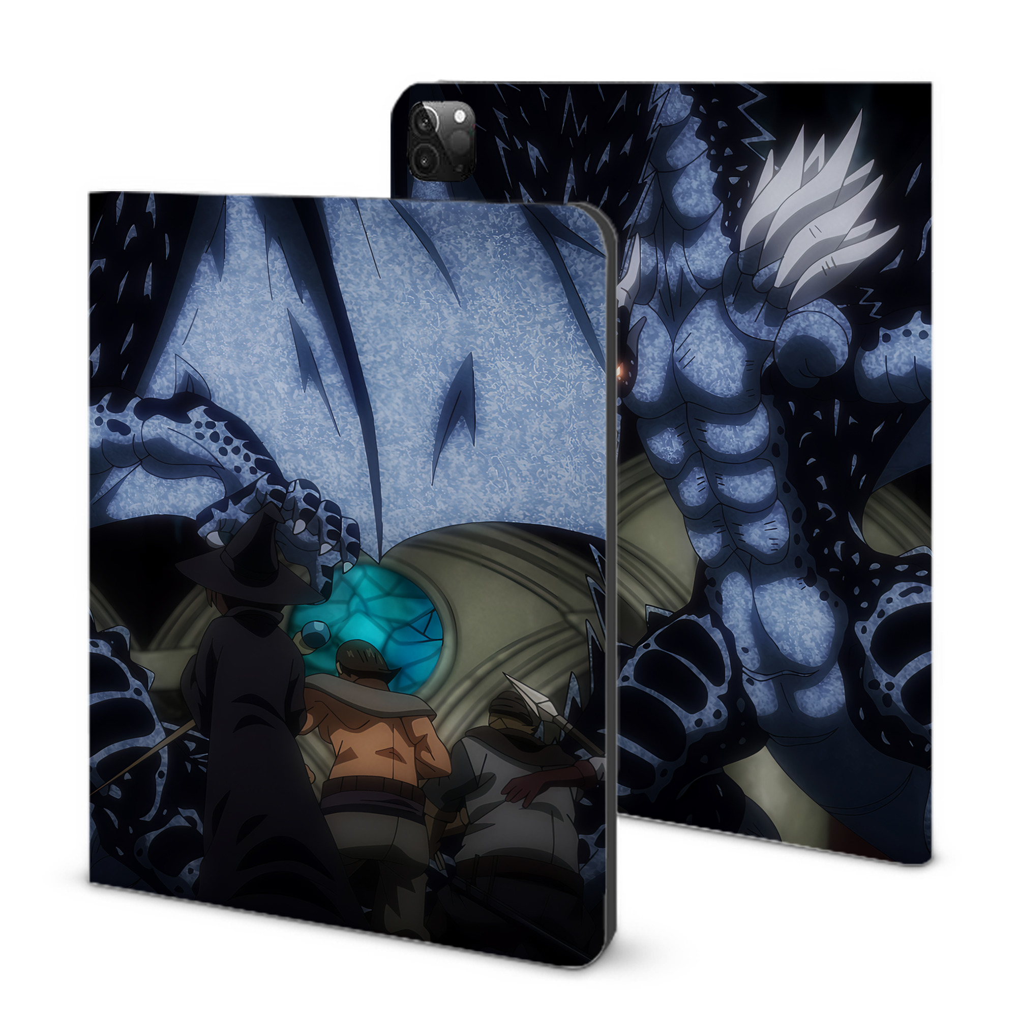 （画像用） 転スラ Regarding Reincarnated to Slime IPadケース ペンホルダー付き ブックスタイルデザイン